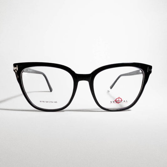 Montura LUK Axis Acetato Black - Lentes formulados