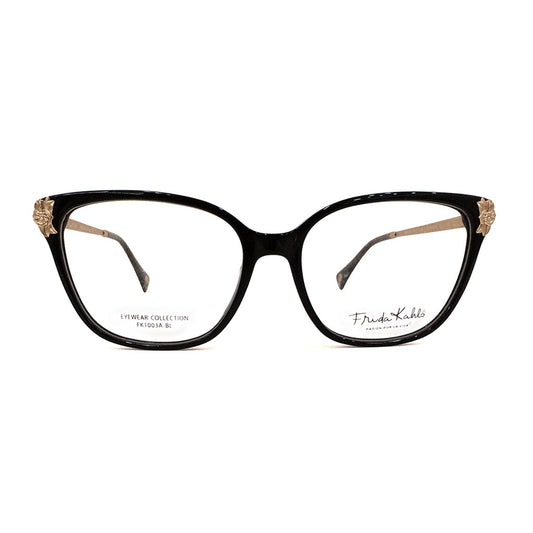 Montura Frida Kahlo FK1003A Black - Lentes formulados