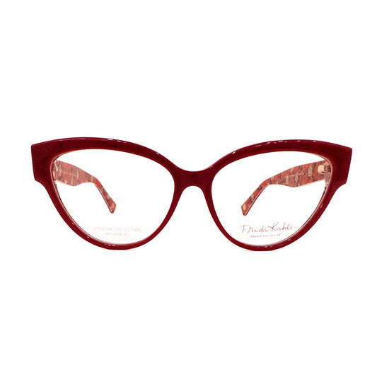 Montura Frida Kahlo FK1004A Red - Lentes formulados